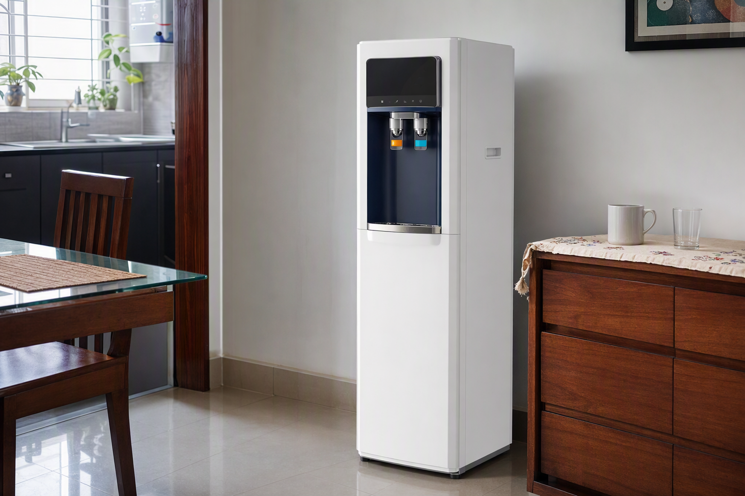 Podma hot and cold purifier detail view